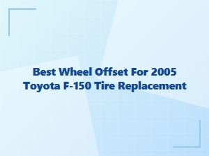 Selecting the Best Wheel Offset for Tire Replacement